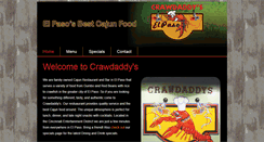 Desktop Screenshot of crawdaddys-ep.com